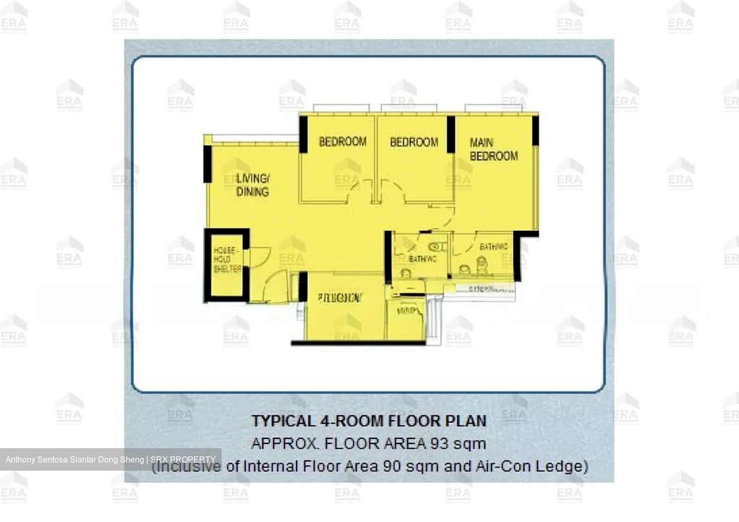 Blk 107A Eastbrook @ Canberra (Sembawang), HDB 4 Rooms #588851291